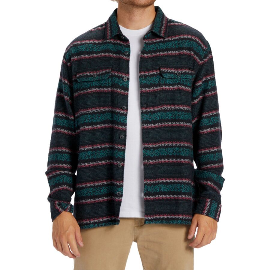 (取寄) ビラボン メンズ オフショア ジャカード フランネル シャツ - メンズ Billabong men Offshore Jacquard Flannel Shirt - Men's Ph