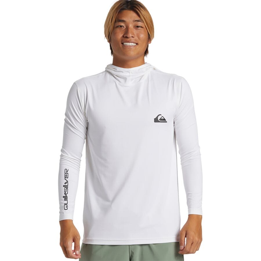 (取寄) クイックシルバー メンズ エブリデイ フーデット サーフ T-シャツ - メンズ Quiksilver men Everyday Hooded Surf T-Shirt - Men'