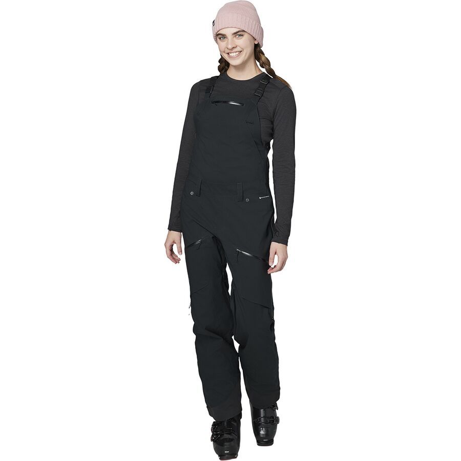 (取寄) フライロー レディース フォクシー ビブ パンツ - ウィメンズ Flylow women Foxy Bib Pant - Women's Black