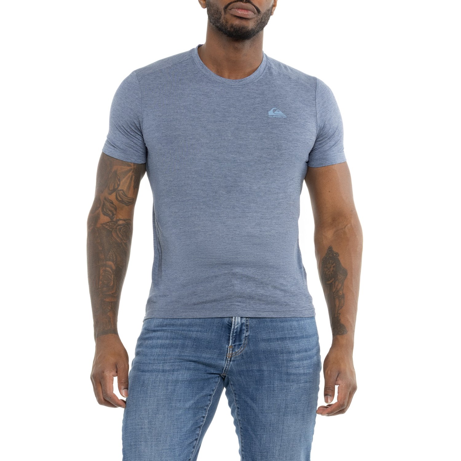 (取寄) クイックシルバー グローリー T-シャツ - ショート スリーブ Quiksilver Glory T-Shirt - Short Sleeve Vintage Indigo Blue