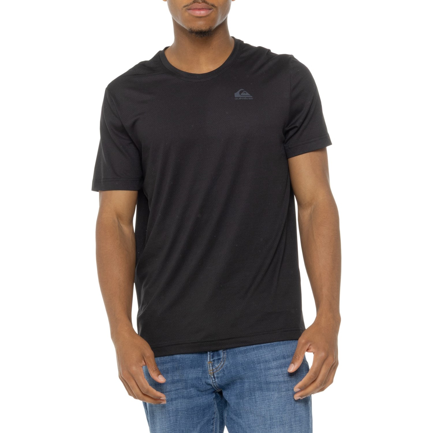 (取寄) クイックシルバー アラート T-シャツ - ショート スリーブ Quiksilver Alert T-Shirt - Short Sleeve Black Onyx
