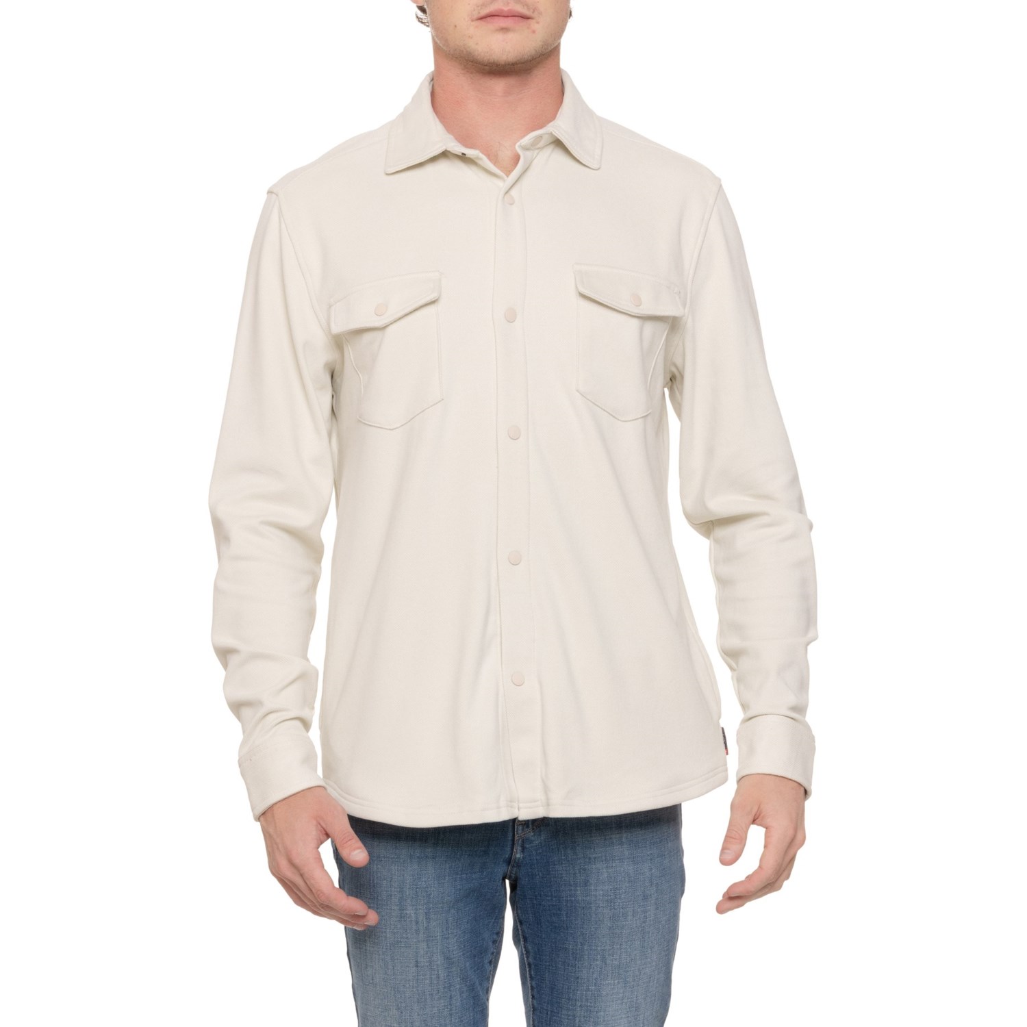 (取寄) クイックシルバー スナップ-アップ シャツ - ロング スリーブ Quiksilver Jensi Snap-Up Shirt - Long Sleeve Silver Birch