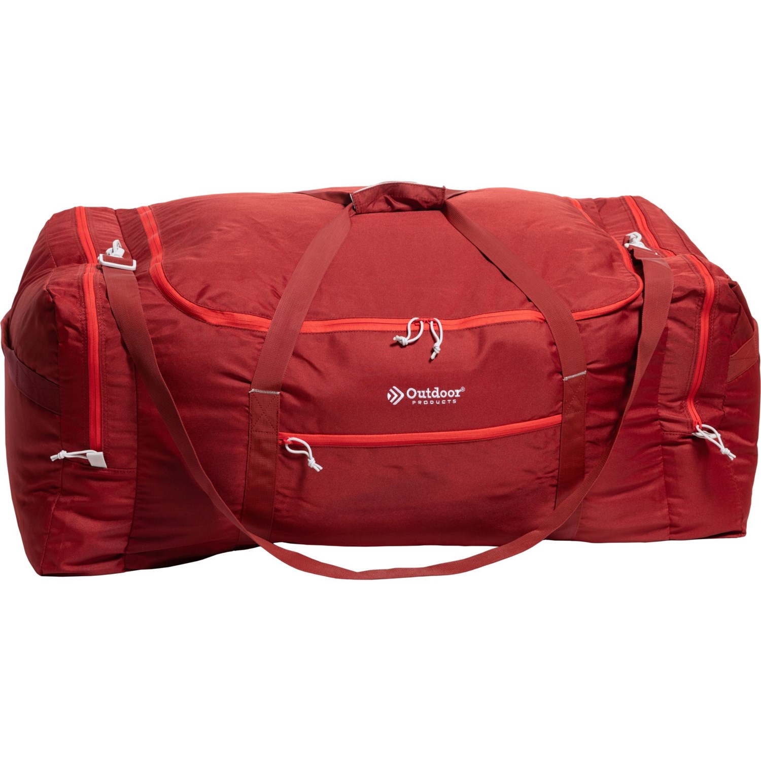 (取寄) アウトドアプロダクツ マウンテン ダッフル バッグ ウィズ トラベル ポーチ - エクストラ ラージ, レッド Outdoor Products Mount