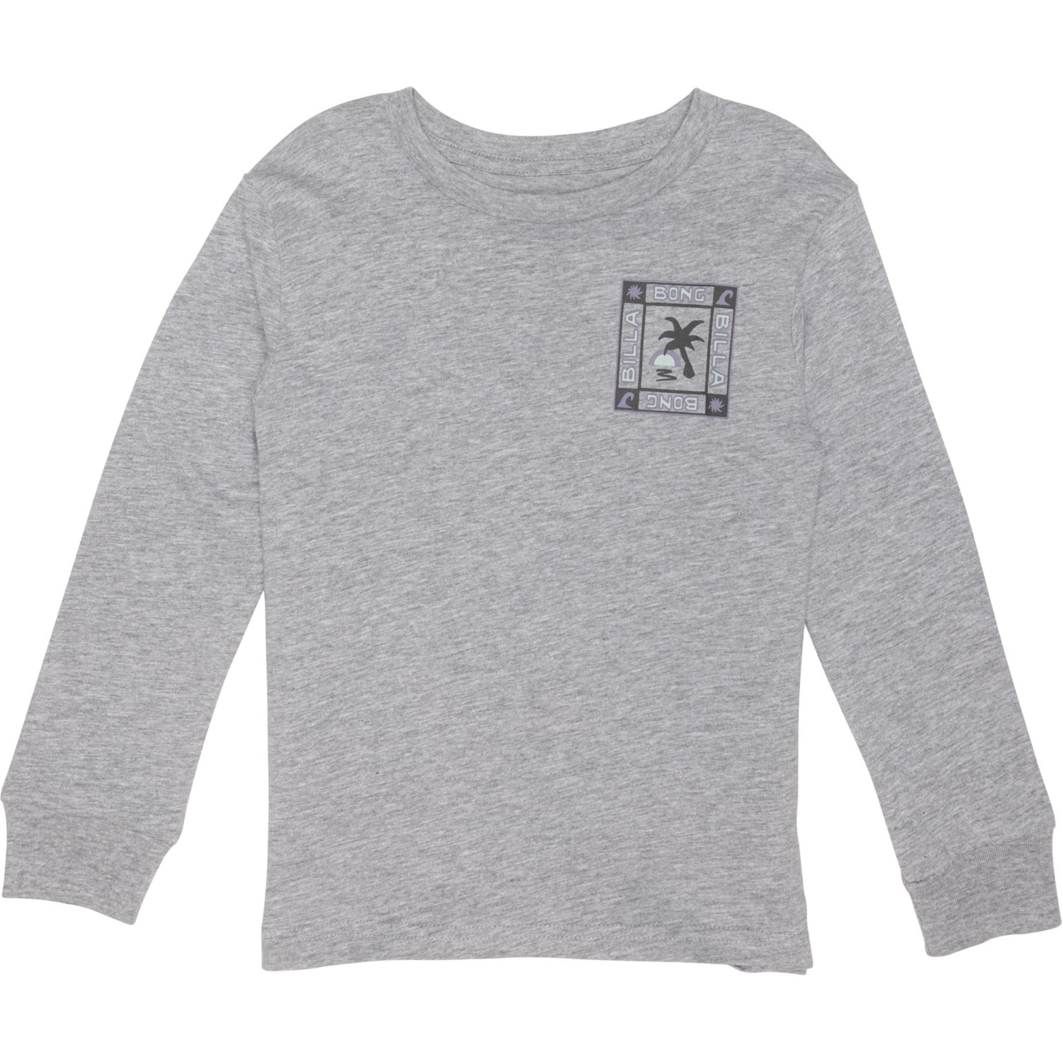 (取寄) ビラボン リトル ボーイズ ウィンドウ T-シャツ - ロング スリーブ Billabong Little Boys Window T-Shirt - Long Sleeve Grey H