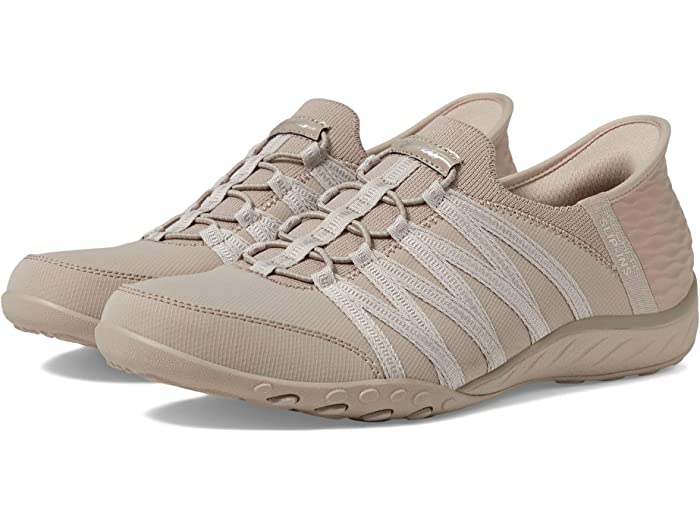 (取寄) スケッチャーズ レディース ブリーズ イージー - スリップ-インス SKECHERS women SKECHERS Breathe Easy - Slip-Ins Taupe