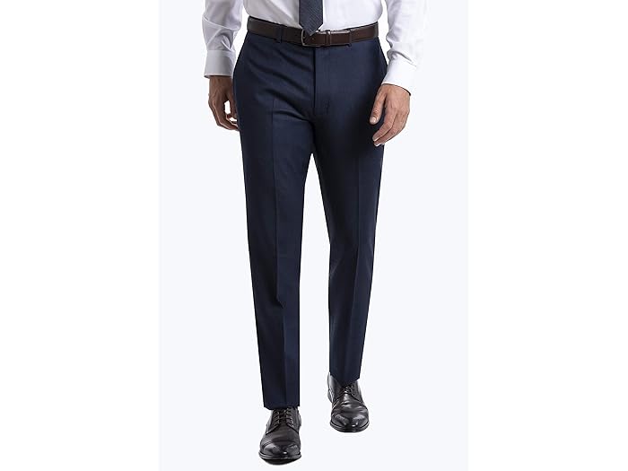 (取寄) カルバンクライン メンズ スリム フィット スーツ セパレーツ Calvin Klein men Slim Fit Suit Separates Blue Birdseye