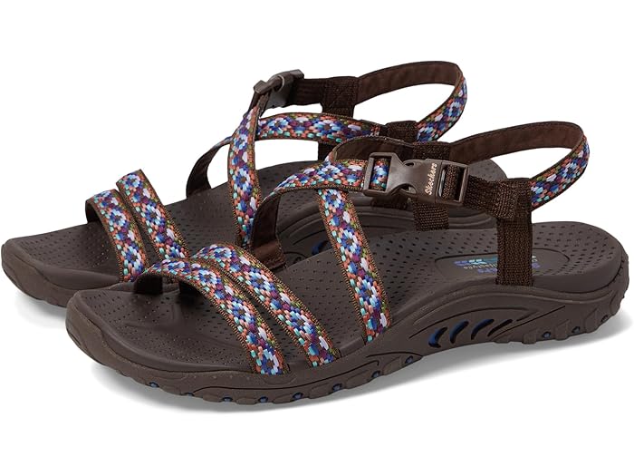 (取寄) スケッチャーズ レディース レゲエ - ドリーム ウィーバー SKECHERS women SKECHERS Reggae - Dream Weaver Chocolate Multi