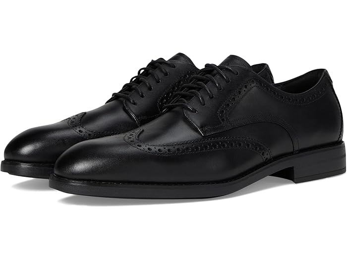 (取寄) コールハーン メンズ ハーモン グランド ウィングチップ オックスフォード Cole Haan men Harmon Grand Wingtip Oxfords Black Wa