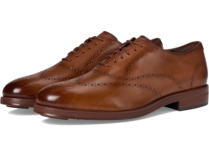 (取寄) コールハーン メンズ グランド ブローグ ウィングチップ オックスフォード Cole Haan men Ledley Grand Brogue Wingtip Oxfords B