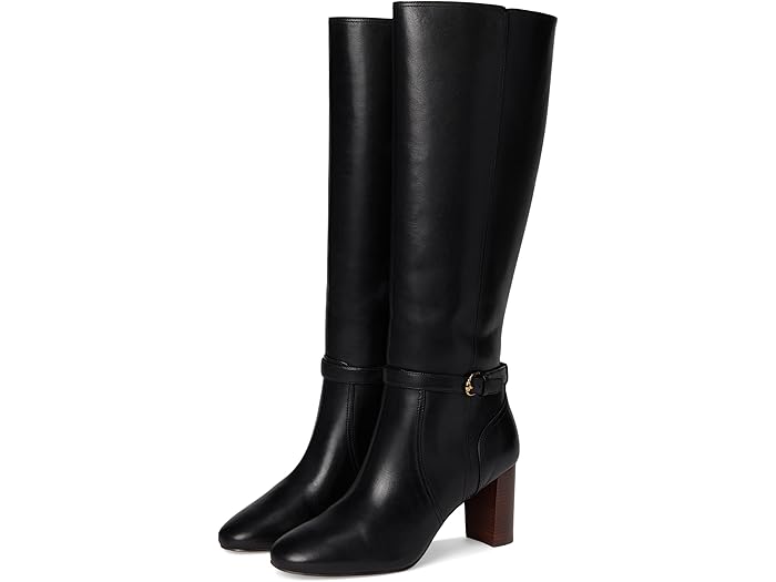 (取寄) コールハーン レディース グレンデール トール ブーツ Cole Haan women Glendale Tall Boot Black Leather