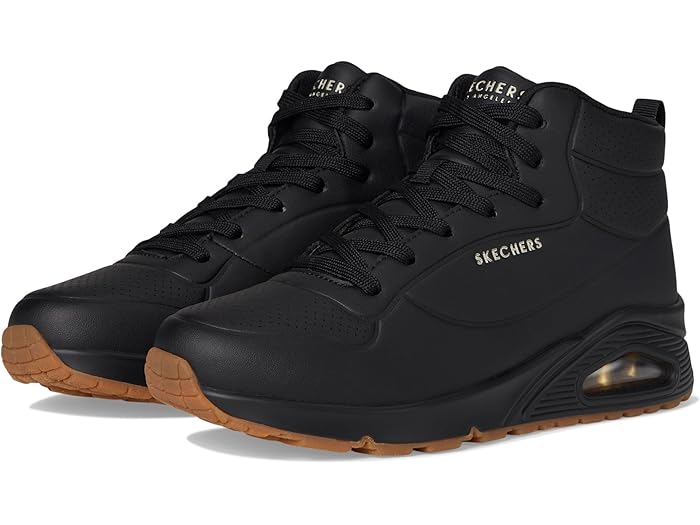 (取寄) スケッチャーズ レディース ハイ SKECHERS women Uno-Stand High Black/Black