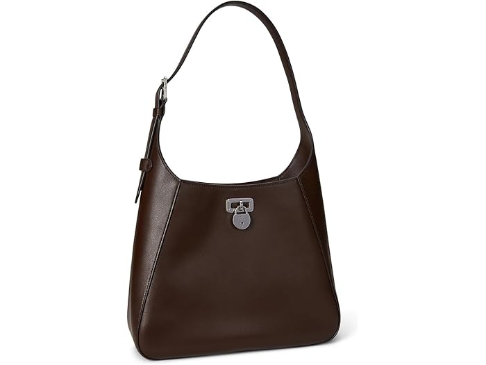 (取寄) ローレン ラルフローレン レディース レザー ラージ タンナー ショルダー バッグ Lauren Ralph Lauren women Leather Large Tanne
