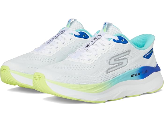 (取寄) スケッチャーズ レディース マックス ラン ハンズ フリー スリップ-インス SKECHERS women Max Run Hands Free Slip-Ins White/Mu