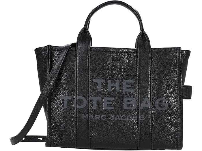 (取寄) マークジェイコブス レディース ザ レザー ミディアム トート バッグ Marc Jacobs women The Leather Medium Tote Bag Black